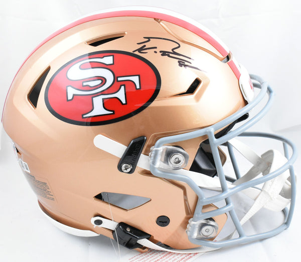 George Kittle Autographed 49ers F/S 64-95 Speed Flex Helmet Beckett W Hologram