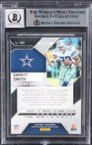 Cowboys Emmitt Smith Signed 2016 Panini Prizm #185 Card Auto 10! BAS Slabbed