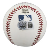 Giants Monte Irvin Authentic Signed OML Baseball Autographed BAS #BU64220