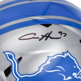 Aidan Hutchinson Detroit Lions Autographed Riddell Speed Replica Helmet
