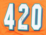 Ricky Williams Signed Miami Dolphins 420 Jersey (PSA COA) 2002 Pro Bowl R.B