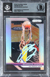 Lakers Brandon Ingram Signed 2018 Panini Prizm Silver #26 Card BAS Slabbed