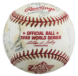 Yankees (26) Torre, Rivera, Raines Signed WS Logo OML Baseball BAS #AE64057