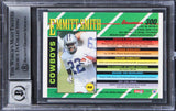 Cowboys Emmitt Smith Signed 1993 Bowman Foil #300 Card Auto 10! BAS Slabbed