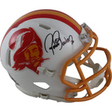 Ronde Barber Autographed Tampa Bay Buccaneers TB 76-96 Mini Helmet Beckett 49233