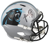 Panthers Luke Kuechly Signed Full Size Speed Rep Helmet W/ Case BAS Witnessed