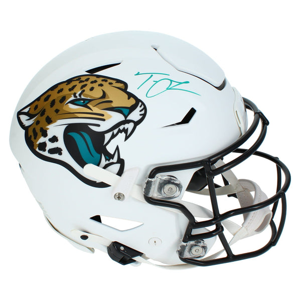 Trevor Lawrence Autographed Jaguars White 2024 Speedflex Helmet Fanatics
