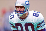 Steve Largent Signed Seattle Seahawks Jersey Inscribed "HOF '95" (Beckett) W.R.