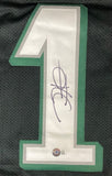 Jalen Hurts Philadelphia Signed Black Football Jersey BAS
