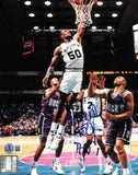 David Robinson Autographed 8x10 Photo San Antonio Spurs Beckett BAS QR #BS12883