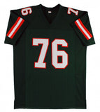 Warren Sapp Signed Miami Hurricanes Jersey Inscr "91 NATL Champs" (Beckett QR)