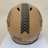 MYLES GARRETT SIGNED CLEVELAND BROWNS STS 2 SPEED MINI HELMET BECKETT QR