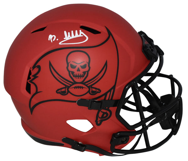 BUCKY IRVING SIGNED TAMPA BAY BUCCANEERS RAVE FULL SIZE SPEED HELMET BECKETT