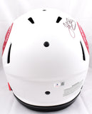 John Riggins Signed Washington F/S Lunar Speed Authentic Helmet- Beckett W Holo