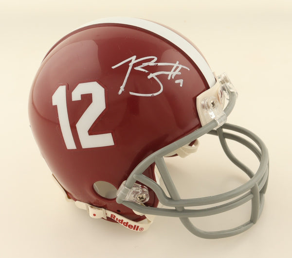 Bryce Young Signed Alabama Crimson Tide Mini-Helmet (Beckett) 2021 Heisman Champ