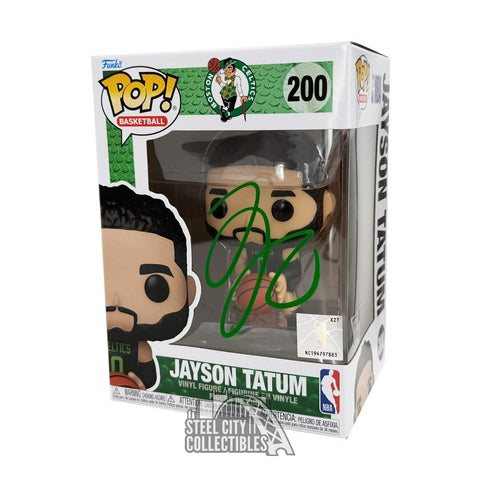 Jayson Tatum Autographed Boston Celtics Funko Pop - Fanatics