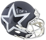 Cowboys Amari Cooper Signed Amp Riddell Full Size Speed Rep Helmet BAS Witness