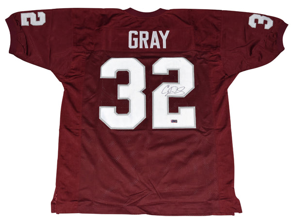 CYRUS GRAY AUTOGRAPHED SIGNED TEXAS A&M AGGIES #32 MAROON JERSEY COA