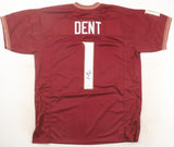 Akeem Dent Signed Florida State Seminoles Jersey (JSA COA) Los Angeles Chargers
