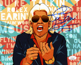 RIC FLAIR AUTOGRAPHED SIGNED 8X10 PHOTO JSA STOCK #203559
