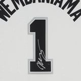 Autographed Victor Wembanyama Spurs Jersey Fanatics Authentic COA Item#13436779