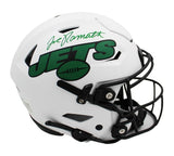 Joe Namath Signed New York Jets Speed Flex Lunar Authentic NFL Helmet