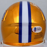JEVON KEARSE AUTOGRAPHED FLORIDA CHROME MINI HELMET BECKETT THE FREAK BAS 177836