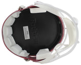 Bills Jim Kelly Signed 1987-01 Red TB Full Size Speed Rep Helmet W/ Case BAS Wit