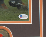 Baker Mayfield Signed Framed 16x20 Cleveland Browns Football Photo BAS