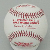 Brewers ROBIN YOUNT Signed Official MLB 1982 World Series Logo Baseball AUTO JSA