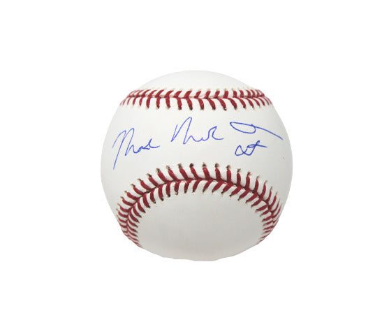 Mike Trout Los Angeles Angels Signed OMLB Baseball Full Name Michael Nelson MLB