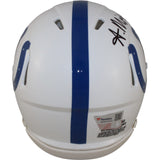 Adonai Mitchell Autographed Indianapolis Colts Mini Helmet Fanatics 53645