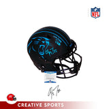Christian McCaffrey Autographed Panthers Eclipse F/S Authentic Helmet - Beckett