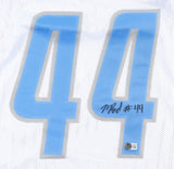 Malcolm Rodriguez Signed Detroit Lions Jersey (Beckett)Ex-Oklahoma St Linebacker