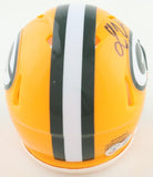 Lukas Van Ness Signed Green Bay Packers Speed Mini Helmet (Beckett) Ex-Iowa LB