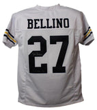 Joe Bellino Autographed/Signed College Style White XL Jersey Heisman 10475