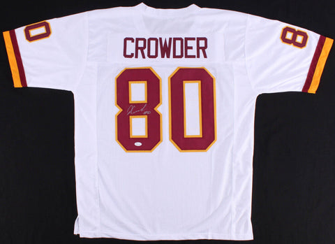 Jamison Crowder Signed Redskins Jersey (JSA COA) 2015 4th Rnd Draft Pk from Duke