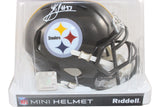 Jack Sawyer Autographed Pittsburgh Steelers Mini Helmet Beckett Witness 51654