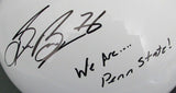 Saquon Barkley Signed/Inscr Full Size Replica Helmet Penn State PSA/DNA