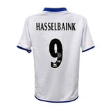 Jimmy Floyd Hasselbaink Signed Chelsea FC Away Soccer Jersey #9 with Beckett COA