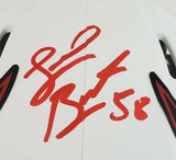 Shaquil Barrett Signed Tampa Bay Buccaneers Speed Lunar Mini Helmet (JSA COA)