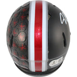 Jonathon Cooper Autographed Ohio State Buckeyes Mini Helmet Black Beckett 52842