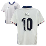 Eberechi Eze Signed England FC Home Soccer Jersey #10 with Beckett COA