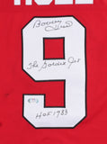 Bobby Hull Signed Chicago Blackhawks 2xInscibed "The Golden Jet & HOF 83" (PSA)
