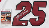 Kendrick Nunn Signed Miami Heat Custom Nike Style Jersey (JSA COA) Point Guard
