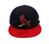 Keith Hernandez Signed St. Louis Cardinals Navy MLB Hat