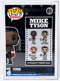 Mike Tyson Signed Funko Pop! Figure #01 Yellow Ink BAS Beckett