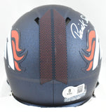 Patrick Surtain II Autographed Denver Broncos Speed Mini Helmet - Beckett W Holo