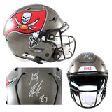 Rob Gronkowski Autographed Tampa Bay Buccaneers SpeedFlex Helmet Beckett W 58334