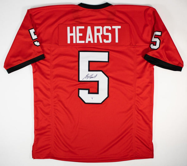 Garrison Hearst Signed Georgia Bulldogs Jersey (PSA COA) 49ers 2xPro Bowl R.B.
